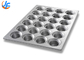 RK Bakeware چین-43055 شیکاگو فلزی 15 کمپارتمان شیشه ای آلومینیزه فولاد Bundtlette کیک کوچک