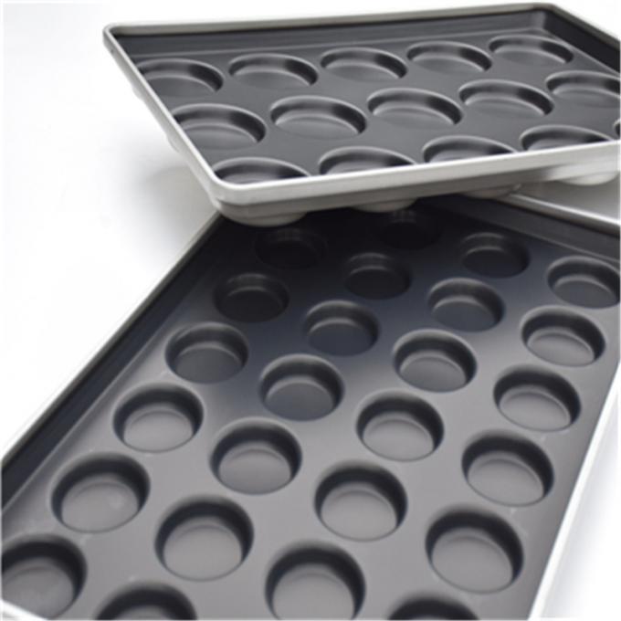 RK Bakeware China Foodservice 2.5 اینچ نان استیک مینی هامبرگر بن تری 0
