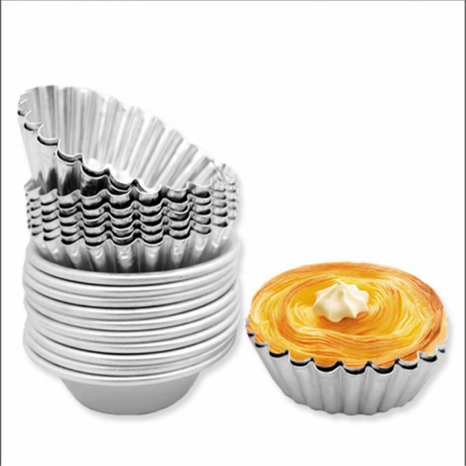 Rk Bakeware China- Hard Anodized Aluminum Loose Base Fluted Quiche Pan