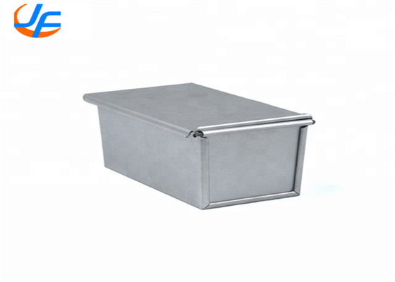 RK Bakeware China Manufacturer-Single Aluminum Pullman نان نان نان با پوشش / قالب پخت و پز کیک قالب نان نان