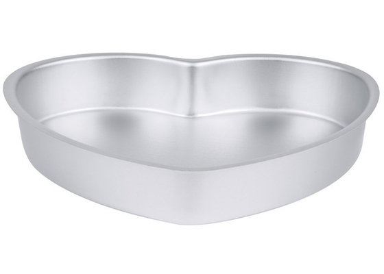 RK Bakeware China Foodservice NSF 142*134*55 آلومینیوم شکل قلب کیک پان پایین