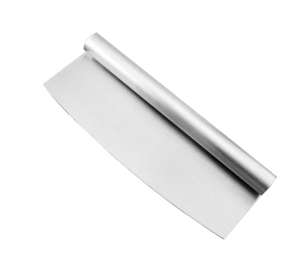 ابزار پیتزا 8 اینچ Ss 430 کتر پای پریمیوم فولاد ضد زنگ کتر پیتزا