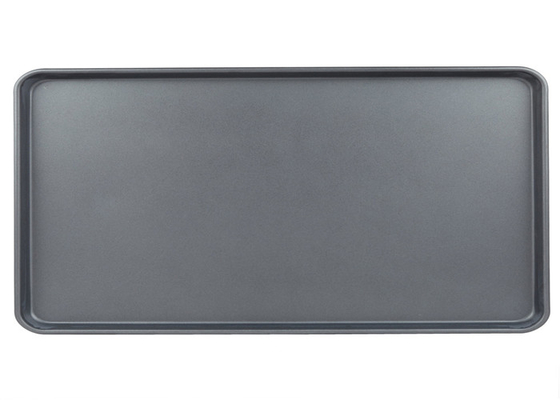 RK Bakeware China Foodservice NSF 16 Gauge Aluminum Baking Tray، 18&quot; X 26&quot; سیم در ریم آلومینیوم بن / ورق پان