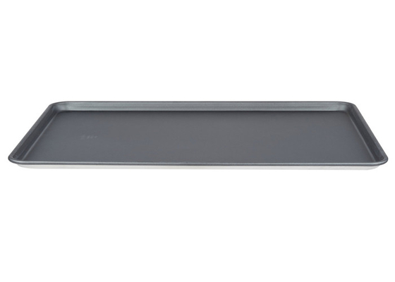RK Bakeware China Foodservice NSF 16 Gauge Aluminum Baking Tray، 18&quot; X 26&quot; سیم در ریم آلومینیوم بن / ورق پان