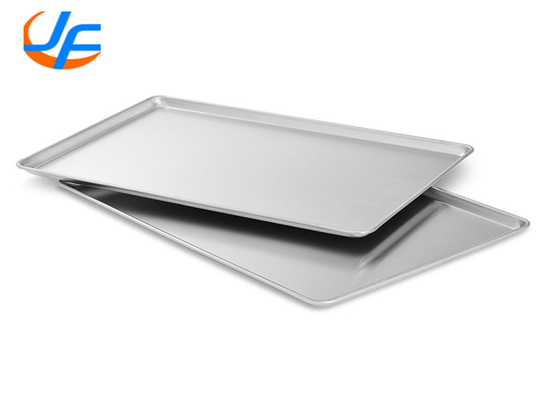 RK Bakeware چین تجارت آلومینیوم پخت و پز سینی کوکی ورق ژله رول پان اندازه کامل نصف اندازه چهارم ورق پان
