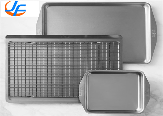 RK Bakeware چین آلومینیوم نان پختن سینی سنگین وظیفه گج آلومینیوم بن ورق تنور