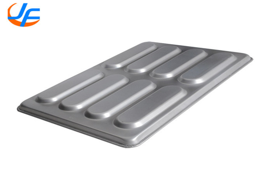 RK Bakeware China Custom Nonstick Aluminized Steel Hot Dog Sheet Bun Pan Tray برای پخت و پز