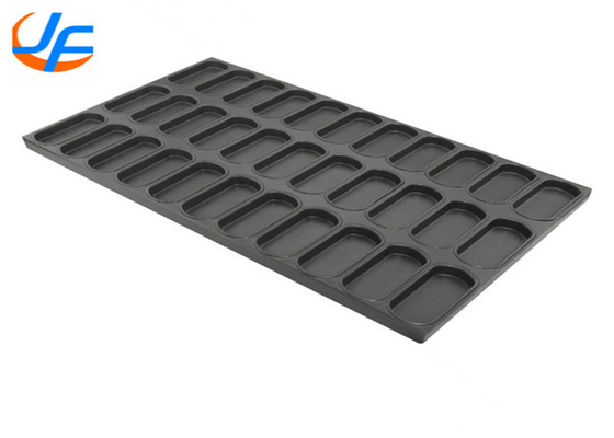 RK Bakeware چین خدمات غذایی آلومینیوم شکل بیضوی کلوچه پخت و پز مربع کلوچه