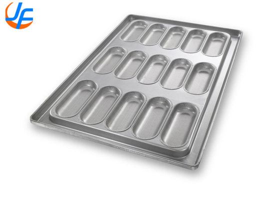 RK Bakeware China Foodservice 49015 شیکاگو فلزی شیشه ای آلومینیزه فولادی Full Size Sub ساندویچ بن نان پختن سینی