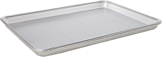 RK Bakeware China Foodservice 600*400 NSF سینی خشک کن فولاد ضد زنگ سوراخ شده برای غذاهای منجمد