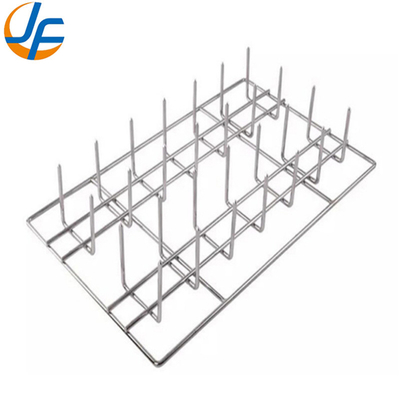 RK Bakeware China Foodservice Combi Oven فولاد ضد زنگ GN1/1 قفسه مرغ قفسه سیب زمینی کباب شده