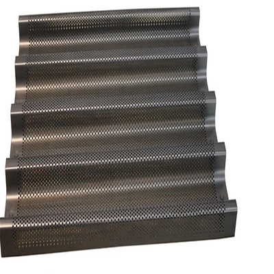 RK Bakeware China Foodservice NSF آلومینیوم سوراخ شده بدون چسب French Baguette Pan/Baguette Tray