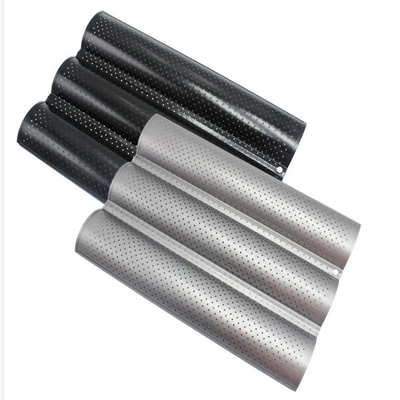 RK Bakeware China Foodservice NSF قالب های سوراخ شده 3-Slot Baguette سینی نان پختن فرانسوی