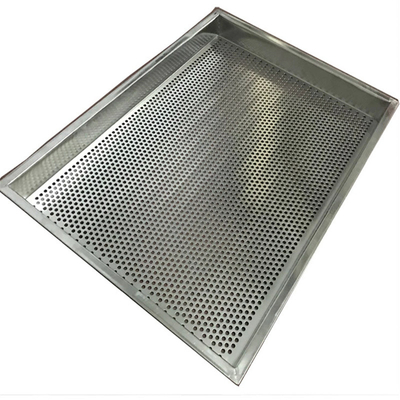 RK Bakeware China Foodservice NSF سفارشی 4 طرف سوراخ 304 فولاد ضد زنگ سینی خشک
