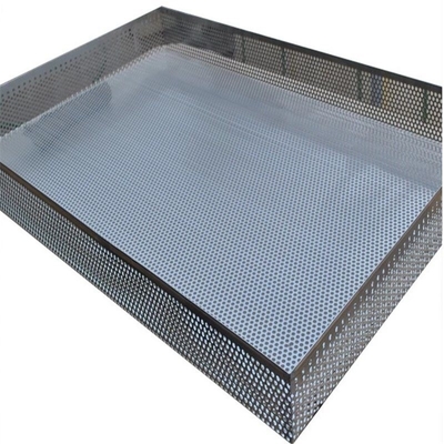 RK Bakeware China Foodservice NSF سفارشی 4 طرف سوراخ 304 فولاد ضد زنگ سینی خشک