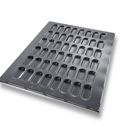 RK Bakeware China Foodservice NSF Hoagie Bun Pan/Slider Bun Pan/Square Ciabatta Roll Baking Tray (پنجره نان های سلائیدر)
