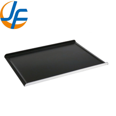 RK Bakeware China Foodservice NSF 4 طرف و 3 طرف آلومینیوم فلت ساده نان پختن سینی