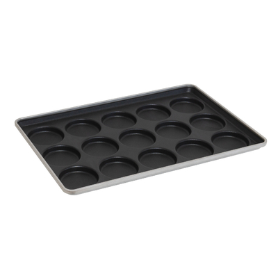 Rk Bakeware China-52345 فولاد آلومینیزه شده 4.5 اینچ سینی هامبورگر