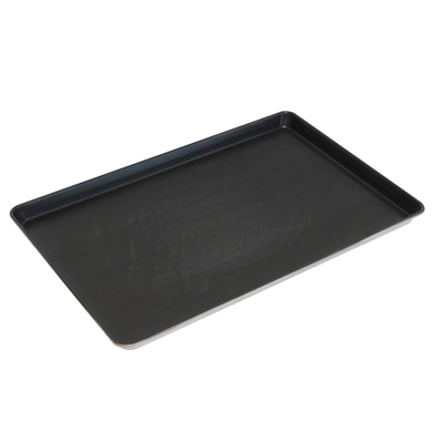 RK Bakeware China Foodservice NSF 41005 شیشه ای آلومینیزه فولاد 15 قالب هامبرگر بن نان پختن سینی کفن بالا