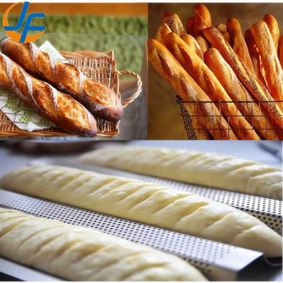 Rk Bakeware China-49053 5 Loaf Nonstick 600*400 آلومینیوم یک قفل باگوئیت تراک / نان فرانسوی