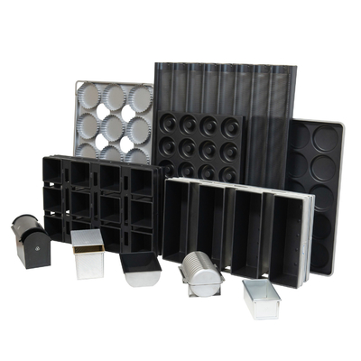 Rk Bakeware China-1200*800 آلومینیوم بیگوت سینی نان استیک برای خط بیگوت مکاترم