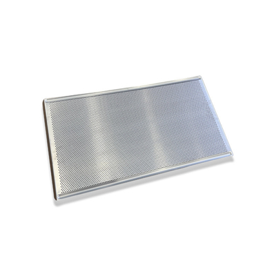Rk Bakeware چین استرالیا بازار Swage Ege فلت آلومینیوم سوراخ شده نان پختن