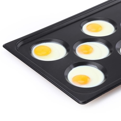 Rk Bakeware China-Rational Combi Oven استفاده از آلومینیوم Gn1/1 Gastronorm ظرف تخم مرغ غیر چسبناک