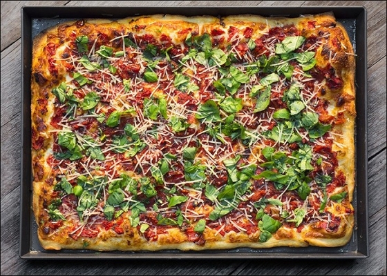 RK Bakeware China-Pizza Hut هارد آنوديز آلومينيوم ديترويت پيتزا پين