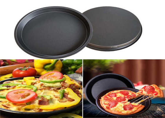 RK Bakeware China Foodservice NSF Hard Coat Custom Round Cake Pan, استیل ضد زنگ پيتزا پيتزا