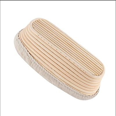 RK Bakeware China Foodservice NSF سبد ضدعفونی کننده رتان طبیعی گرد دست ساز