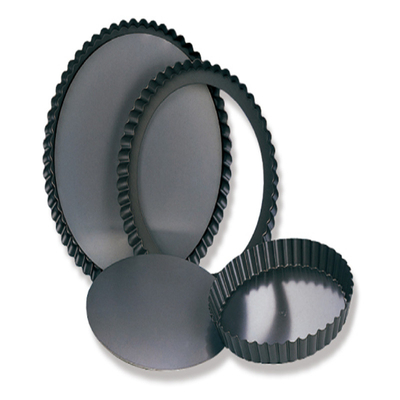 RK Bakeware China Foodservice NSF 9 اینچ تجارت سخت کوت پیتزا آومینوم