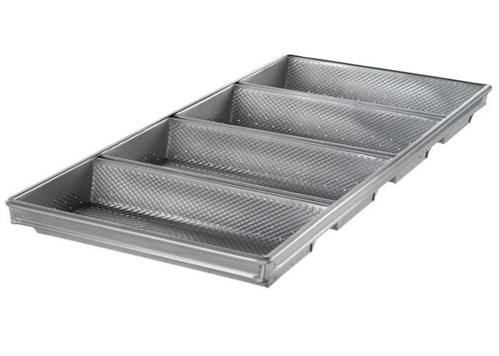 RK Bakeware China Foodservice NSF Nonstick Glaze 4 Strap آلومینیزه شده فولادی کوره نان