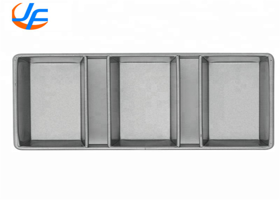 RK Bakeware چین-آلومینیوم فولاد 3 بند ریز مککی های غلتکی نان پان شیشه ای
