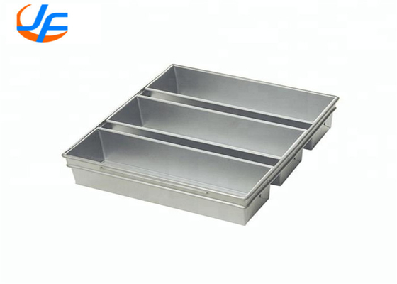 RK Bakeware چین-آلومینیوم فولاد 3 بند ریز مککی های غلتکی نان پان شیشه ای