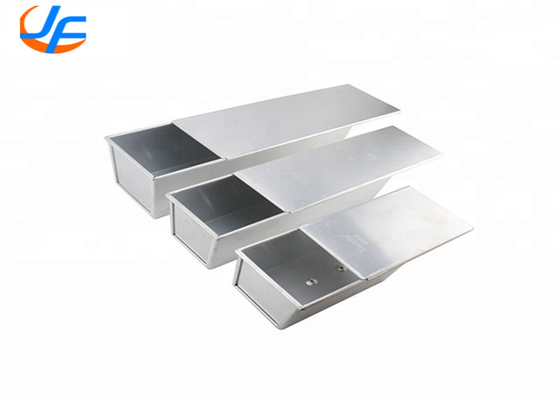 RK Bakeware China Manufacturer-Single Aluminum Pullman نان نان نان با پوشش / قالب پخت و پز کیک قالب نان نان