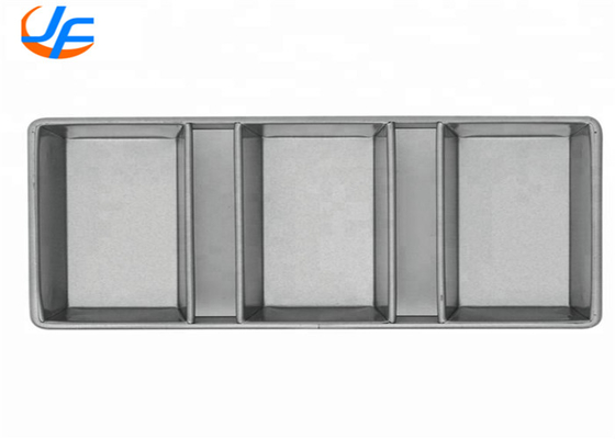 RK Bakeware China- 4 بند نان نان آلومینیومی ضد چسب/ نان آلومینیومی