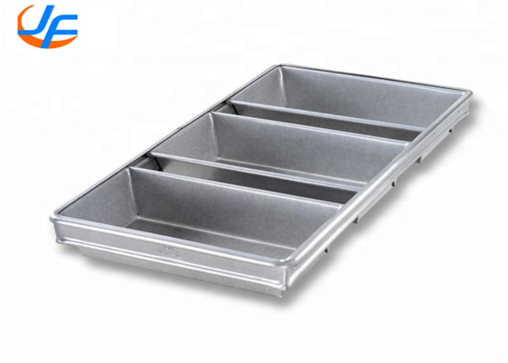 RK Bakeware China- 4 بند نان نان آلومینیومی ضد چسب/ نان آلومینیومی