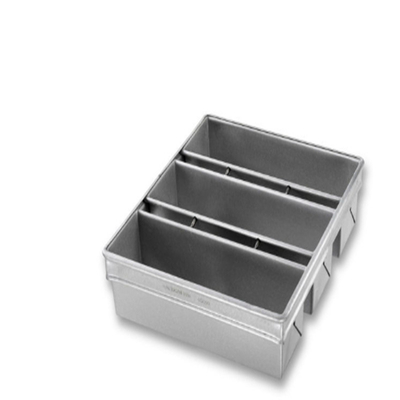 Rk Bakeware چین-شیکاگو فلزی صنعتی 4 بند سیلیکون شیشه ای غیر چسبناک Pullman قالب نان
