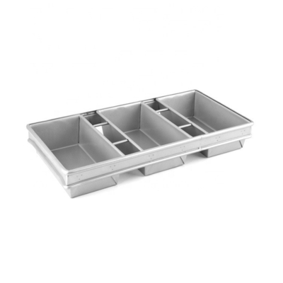 Rk Bakeware China Manufacturer-Nonstick Glazed 3 Straps Glazed Cinnamon/Package Roll Pan (تولید کننده نان های پخت و پز چین)