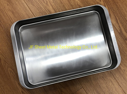 Rk Bakeware China-Deep Drawn SUS304 سینی غذا از فولاد ضد زنگ برای نانوایی، نان، کیک