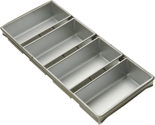 Rk Bakeware China Foodservice 904575 Bakeware Commercial 5 Strap Bread Pan (باکویر های تجاری چین)
