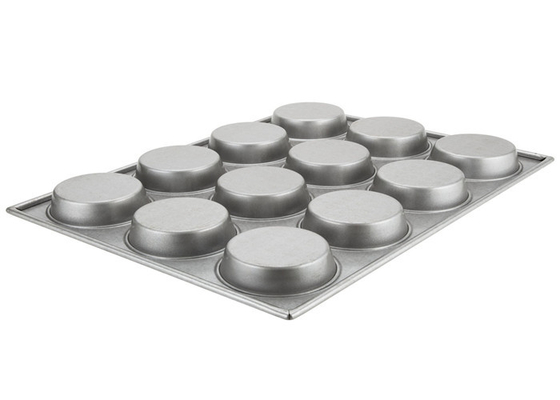 RK Bakeware China-Mackies Slicone Glazed Pecan Roll/Jumbo Muffin Pan (پنجره نان کباب چینی با سیلیکون)