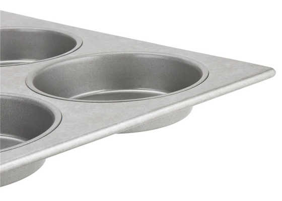 RK Bakeware China-Mackies Slicone Glazed Pecan Roll/Jumbo Muffin Pan (پنجره نان کباب چینی با سیلیکون)