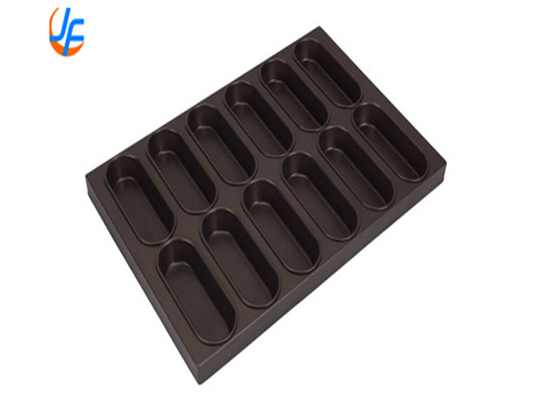 RK Bakeware چین- شکل بیضوی کیک کیک کلوچه برای کارخانه کیک صنعتی