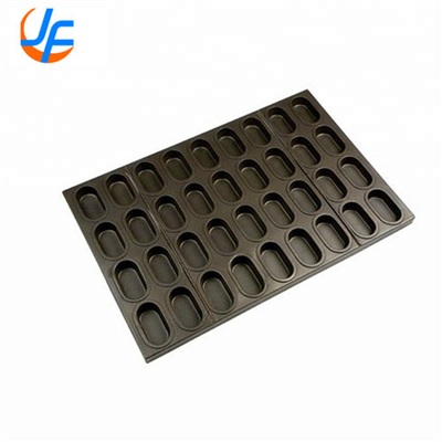 RK Bakeware چین- شکل بیضوی کیک کیک کلوچه برای کارخانه کیک صنعتی