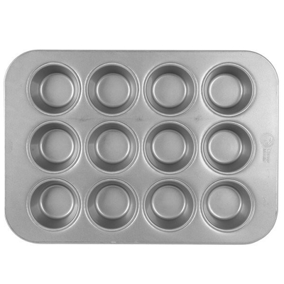 RK Bakeware چین- شیکاگو فلزی مینی تاج مانفین پان Fda سینی آلومینیومی برای کیک
