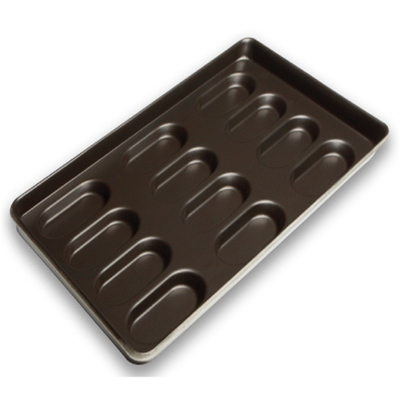 RK Bakeware China Foodservice NSF سفارشی شیشه ای نان استیک 54 دونات کیک نان پختن 800X600
