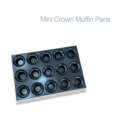RK Bakeware China Foodservice NSF سفارشی تجاری بدون چسب گلیزه مینی تاج موفین تری