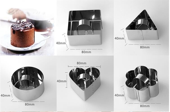 RK Bakeware China Foodservice NSF مربع شکل Mousse Ring حلقه پستی