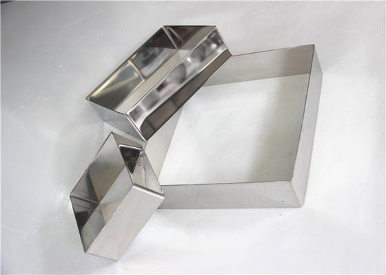 RK Bakeware China Foodservice NSF حلقه کیک مربع فولاد ضد زنگ سفارشی